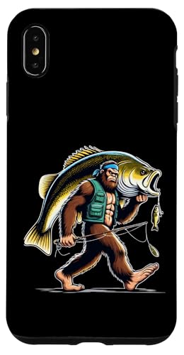 Bigfoot-Fischer fangen Großmaulbarsch beim Angeln im Freien Hülle für iPhone XS Max Bigfoot-Fischer fangen Großmaulbarsch beim Angeln im Freien Hülle für iPhone XS Max von Funny Bigfoot Fishing Largemouth Bass Fisherman
