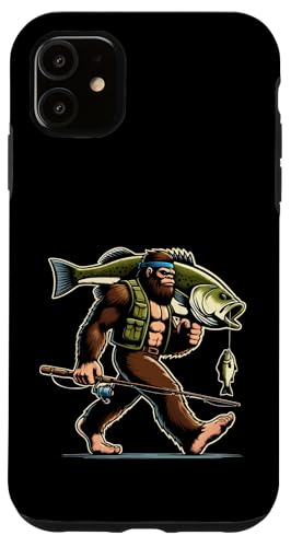 Bigfoot Fisherman Largemouth Bass Angler Lustiges Bassfischen Hülle für iPhone 11 Bigfoot Fisherman Largemouth Bass Angler Lustiges Bassfischen Hülle für iPhone 11 von Funny Bigfoot Fishing Largemouth Bass Fisherman