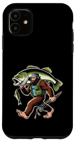Bigfoot Fisherman Largemouth Bass Angler Lustiges Bassfischen Hülle für iPhone 11 Bigfoot Fisherman Largemouth Bass Angler Lustiges Bassfischen Hülle für iPhone 11 von Funny Bigfoot Fishing Largemouth Bass Fisherman