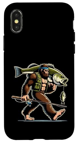 Bigfoot Fisherman Largemouth Bass Angler Lustiges Bassfischen Hülle für iPhone X/XS Bigfoot Fisherman Largemouth Bass Angler Lustiges Bassfischen Hülle für iPhone X/XS von Funny Bigfoot Fishing Largemouth Bass Fisherman