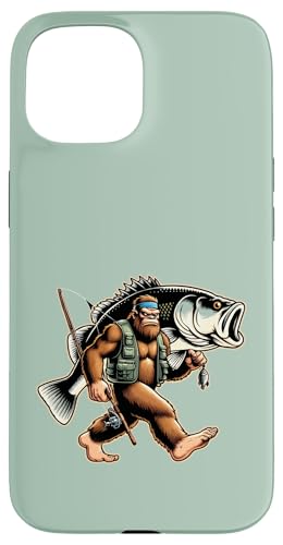 Bigfoot Fisherman Largemouth Bass Angler Sasquatch-Angeln Hülle für iPhone 15 Bigfoot Fisherman Largemouth Bass Angler Sasquatch-Angeln Hülle für iPhone 15 von Funny Bigfoot Fishing Largemouth Bass Fisherman