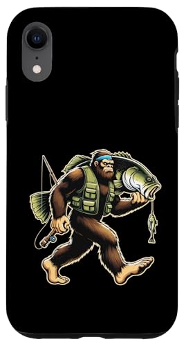 Bigfoot Fisherman Largemouth Bass Angler Sasquatch-Angeln Hülle für iPhone XR Bigfoot Fisherman Largemouth Bass Angler Sasquatch-Angeln Hülle für iPhone XR von Funny Bigfoot Fishing Largemouth Bass Fisherman