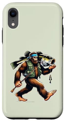 Bigfoot Fisherman Largemouth Bass Angler Sasquatch-Angeln Hülle für iPhone XR Bigfoot Fisherman Largemouth Bass Angler Sasquatch-Angeln Hülle für iPhone XR von Funny Bigfoot Fishing Largemouth Bass Fisherman