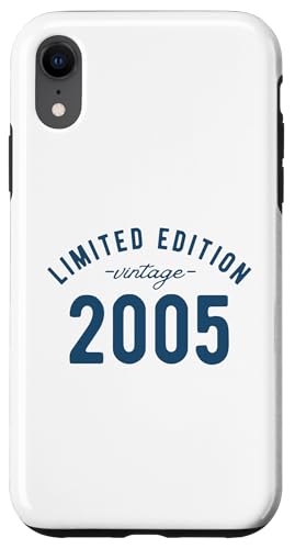 Limited Edition Vintage Birthday 2005 Blau Hülle für iPhone XR Limited Edition Vintage Birthday 2005 Blau Hülle für iPhone XR von Funny Birthday For Men and Women