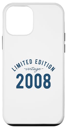 Limited Edition Vintage Birthday 2008 Blau Hülle für iPhone 12 mini Limited Edition Vintage Birthday 2008 Blau Hülle für iPhone 12 mini von Funny Birthday For Men and Women