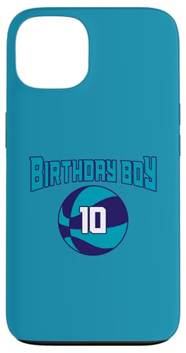10 Jahre Geburtstag North Carolina Boy Basketball Athletic Hülle für iPhone 13 10 Jahre Geburtstag North Carolina Boy Basketball Athletic Hülle für iPhone 13 von Funny Birthday Party Baller Basketball Apparel