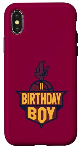 11 Jahre Geburtstag Ohio Boy Fun Basketball Athletic Hülle für iPhone X/XS von Funny Birthday Party Baller Basketball Apparel