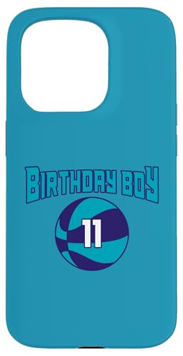 11 Jahre alt Geburtstag North Carolina Boy Basketball Athletic Hülle für iPhone 15 Pro 11 Jahre alt Geburtstag North Carolina Boy Basketball Athletic Hülle für iPhone 15 Pro von Funny Birthday Party Baller Basketball Apparel