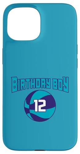 12 Jahre alt Geburtstag North Carolina Boy Basketball Athletic Hülle für iPhone 15 12 Jahre alt Geburtstag North Carolina Boy Basketball Athletic Hülle für iPhone 15 von Funny Birthday Party Baller Basketball Apparel