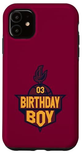 3 Jahre Geburtstag Ohio Boy Fun Basketball Athletic Hülle für iPhone 11 von Funny Birthday Party Baller Basketball Apparel