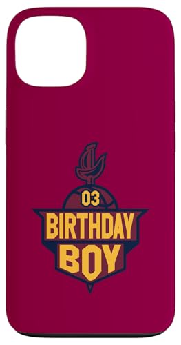 3 Jahre Geburtstag Ohio Boy Fun Basketball Athletic Hülle für iPhone 13 von Funny Birthday Party Baller Basketball Apparel