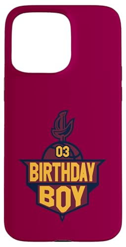 3 Jahre Geburtstag Ohio Boy Fun Basketball Athletic Hülle für iPhone 15 Pro Max von Funny Birthday Party Baller Basketball Apparel