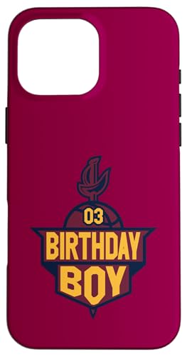 3 Jahre Geburtstag Ohio Boy Fun Basketball Athletic Hülle für iPhone 16 Pro Max 3 Jahre Geburtstag Ohio Boy Fun Basketball Athletic Hülle für iPhone 16 Pro Max von Funny Birthday Party Baller Basketball Apparel