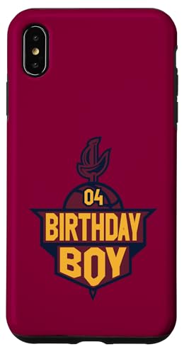 4 Jahre Geburtstag Ohio Boy Basketball Athletic Hülle für iPhone XS Max 4 Jahre Geburtstag Ohio Boy Basketball Athletic Hülle für iPhone XS Max von Funny Birthday Party Baller Basketball Apparel