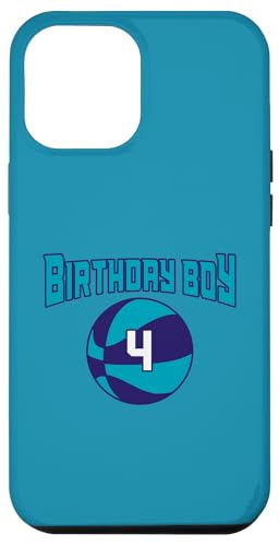 4 Jahre alt Geburtstag North Carolina Boy Basketball Athletic Hülle für iPhone 12 Pro Max 4 Jahre alt Geburtstag North Carolina Boy Basketball Athletic Hülle für iPhone 12 Pro Max von Funny Birthday Party Baller Basketball Apparel