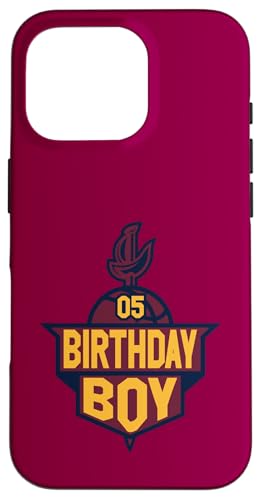 5 Jahre Geburtstag Ohio Boy Fun Basketball Athletic Hülle für iPhone 16 Pro 5 Jahre Geburtstag Ohio Boy Fun Basketball Athletic Hülle für iPhone 16 Pro von Funny Birthday Party Baller Basketball Apparel