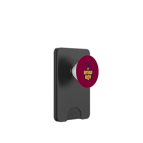 7 Jahre Geburtstag Ohio Boy Basketball Athletic PopSockets PopWallet für MagSafe von Funny Birthday Party Baller Basketball Apparel