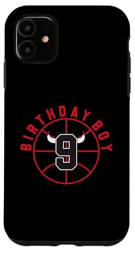 9 Years Old Birthday Boy Basketball mit Hörnern Grafik Hülle für iPhone 11 9 Years Old Birthday Boy Basketball mit Hörnern Grafik Hülle für iPhone 11 von Funny Birthday Party Baller Basketball Apparel