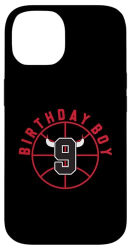 9 Years Old Birthday Boy Basketball mit Hörnern Grafik Hülle für iPhone 14 9 Years Old Birthday Boy Basketball mit Hörnern Grafik Hülle für iPhone 14 von Funny Birthday Party Baller Basketball Apparel