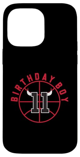 Basketball mit Hörnern zum 11. Geburtstag Hülle für iPhone 14 Pro Max Basketball mit Hörnern zum 11. Geburtstag Hülle für iPhone 14 Pro Max von Funny Birthday Party Baller Basketball Apparel