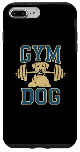 Fitnessstudio Hund Bedeutung Fitnessstudio Hundekostüm Gewichtheben Fitnessstudio Hund Hülle für iPhone 7 Plus/8 Plus von Funny Bodybuilding Gym Dog Clothing Gym Dog Shirt