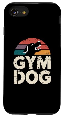 Fitnessstudio Hund Bedeutung Fitnessstudio Hundekostüm Gewichtheben Fitnessstudio Hund Hülle für iPhone SE (2020) / 7 / 8 von Funny Bodybuilding Gym Dog Clothing Gym Dog Shirt