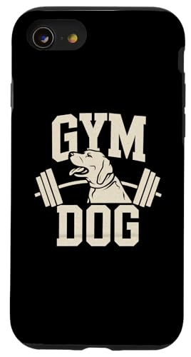 Fitnessstudio Hund Bedeutung Fitnessstudio Hundekostüm Gewichtheben Fitnessstudio Hund Hülle für iPhone SE (2020) / 7 / 8 von Funny Bodybuilding Gym Dog Clothing Gym Dog Shirt
