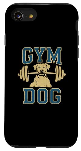Fitnessstudio Hund Bedeutung Fitnessstudio Hundekostüm Gewichtheben Fitnessstudio Hund Hülle für iPhone SE (2020) / 7 / 8 von Funny Bodybuilding Gym Dog Clothing Gym Dog Shirt