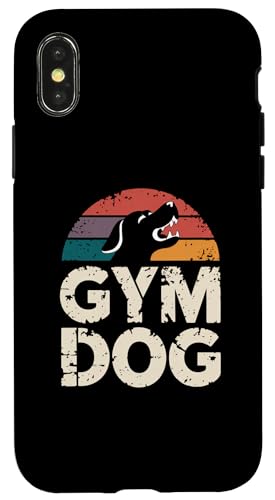 Fitnessstudio Hund Bedeutung Fitnessstudio Hundekostüm Gewichtheben Fitnessstudio Hund Hülle für iPhone X/XS Fitnessstudio Hund Bedeutung Fitnessstudio Hundekostüm Gewichtheben Fitnessstudio Hund Hülle für iPhone X/XS von Funny Bodybuilding Gym Dog Clothing Gym Dog Shirt