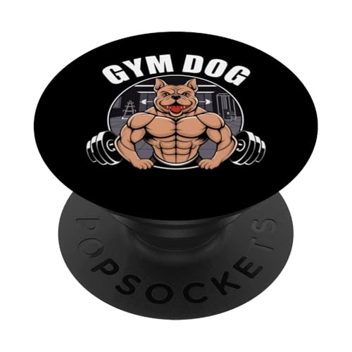 Fitnessstudio Hund Bedeutung Fitnessstudio Hundekostüm Gewichtheben Fitnessstudio Hund PopSockets Klebender PopGrip Fitnessstudio Hund Bedeutung Fitnessstudio Hundekostüm Gewichtheben Fitnessstudio Hund PopSockets Klebender PopGrip von Funny Bodybuilding Gym Dog Clothing Gym Dog Shirt