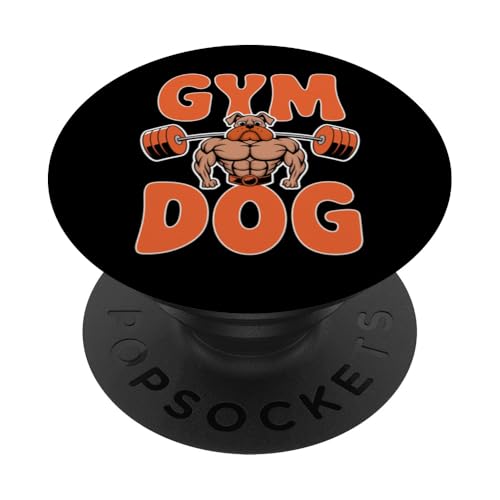 Fitnessstudio Hund Bedeutung Fitnessstudio Hundekostüm Gewichtheben Fitnessstudio Hund PopSockets Klebender PopGrip Fitnessstudio Hund Bedeutung Fitnessstudio Hundekostüm Gewichtheben Fitnessstudio Hund PopSockets Klebender PopGrip von Funny Bodybuilding Gym Dog Clothing Gym Dog Shirt