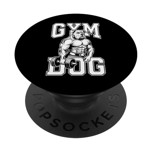 Fitnessstudio Hund Bedeutung Fitnessstudio Hundekostüm Gewichtheben Fitnessstudio Hund PopSockets Klebender PopGrip Fitnessstudio Hund Bedeutung Fitnessstudio Hundekostüm Gewichtheben Fitnessstudio Hund PopSockets Klebender PopGrip von Funny Bodybuilding Gym Dog Clothing Gym Dog Shirt