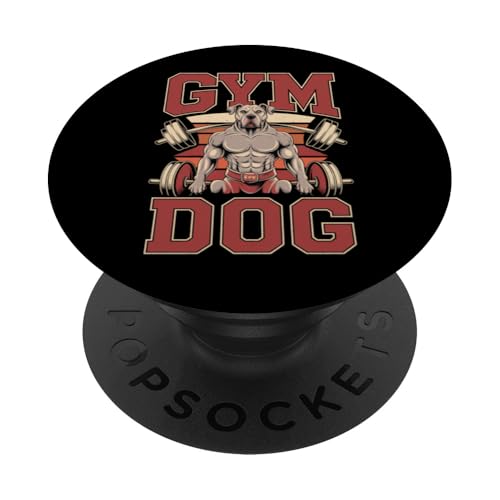 Fitnessstudio Hund Bedeutung Fitnessstudio Hundekostüm Gewichtheben Fitnessstudio Hund PopSockets Klebender PopGrip Fitnessstudio Hund Bedeutung Fitnessstudio Hundekostüm Gewichtheben Fitnessstudio Hund PopSockets Klebender PopGrip von Funny Bodybuilding Gym Dog Clothing Gym Dog Shirt