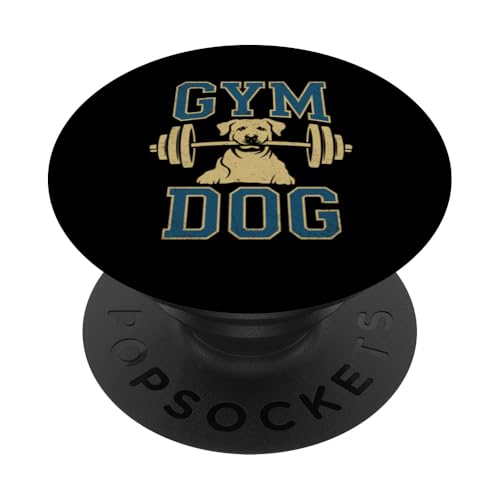 Fitnessstudio Hund Bedeutung Fitnessstudio Hundekostüm Gewichtheben Fitnessstudio Hund PopSockets Klebender PopGrip Fitnessstudio Hund Bedeutung Fitnessstudio Hundekostüm Gewichtheben Fitnessstudio Hund PopSockets Klebender PopGrip von Funny Bodybuilding Gym Dog Clothing Gym Dog Shirt