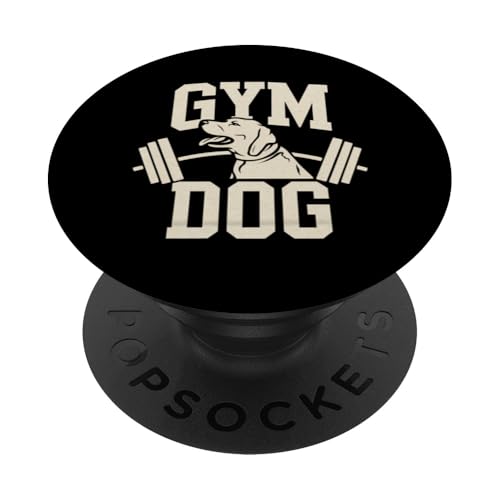 Fitnessstudio Hund Bedeutung Fitnessstudio Hundekostüm Gewichtheben Fitnessstudio Hund PopSockets Klebender PopGrip Fitnessstudio Hund Bedeutung Fitnessstudio Hundekostüm Gewichtheben Fitnessstudio Hund PopSockets Klebender PopGrip von Funny Bodybuilding Gym Dog Clothing Gym Dog Shirt