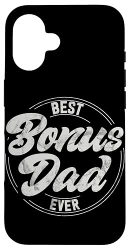 Bester Bonus-Vater aller Zeiten Stiefvater Vaterschaft Eltern-Vatertag Hülle für iPhone 16 Bester Bonus-Vater aller Zeiten Stiefvater Vaterschaft Eltern-Vatertag Hülle für iPhone 16 von Funny Bonus Dad Step-Dad Parent Gifts Father's Day