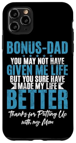 Bonus Dad Stepdad Lustiger Vatertag für Eltern, Vintage-Papa Hülle für iPhone 11 Pro Max Bonus Dad Stepdad Lustiger Vatertag für Eltern, Vintage-Papa Hülle für iPhone 11 Pro Max von Funny Bonus Dad Step-Dad Parent Gifts Father's Day