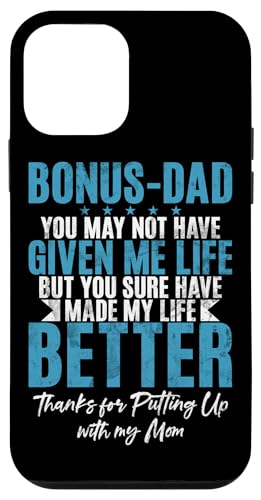 Bonus Dad Stepdad Lustiger Vatertag für Eltern, Vintage-Papa Hülle für iPhone 12 mini Bonus Dad Stepdad Lustiger Vatertag für Eltern, Vintage-Papa Hülle für iPhone 12 mini von Funny Bonus Dad Step-Dad Parent Gifts Father's Day