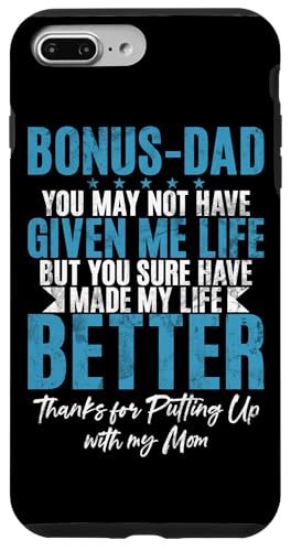 Bonus Dad Stepdad Lustiger Vatertag für Eltern, Vintage-Papa Hülle für iPhone 7 Plus/8 Plus Bonus Dad Stepdad Lustiger Vatertag für Eltern, Vintage-Papa Hülle für iPhone 7 Plus/8 Plus von Funny Bonus Dad Step-Dad Parent Gifts Father's Day