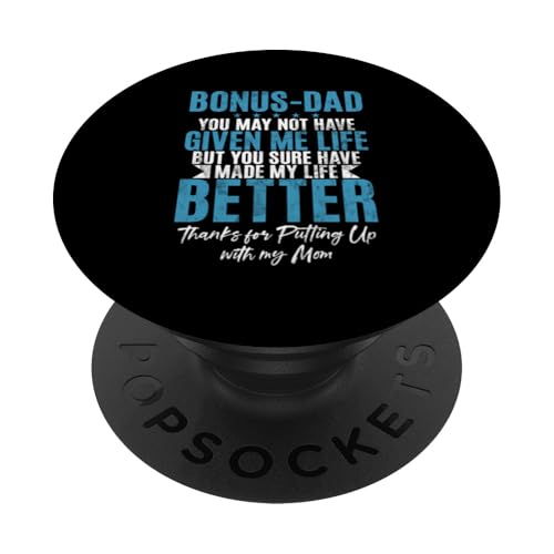 Bonus Dad Stepdad Lustiger Vatertag für Eltern, Vintage-Papa PopSockets Klebender PopGrip Bonus Dad Stepdad Lustiger Vatertag für Eltern, Vintage-Papa PopSockets Klebender PopGrip von Funny Bonus Dad Step-Dad Parent Gifts Father's Day