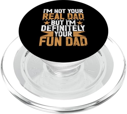 Bonus Dad Stepdad Vatertag Funny Parent Fatherhood Papa PopSockets PopGrip für MagSafe von Funny Bonus Dad Step-Dad Parent Gifts Father's Day