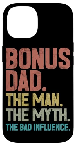 Bonus Dad The Man The Myth The Bad Influence Retro Vater Hülle für iPhone 14 Bonus Dad The Man The Myth The Bad Influence Retro Vater Hülle für iPhone 14 von Funny Bonus Dad Step-Dad Parent Gifts Father's Day