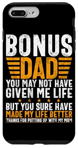 Bonus Dad Vatertag Lustiger Stiefvater Vintage Papa Parent Hülle für iPhone 7 Plus/8 Plus Bonus Dad Vatertag Lustiger Stiefvater Vintage Papa Parent Hülle für iPhone 7 Plus/8 Plus von Funny Bonus Dad Step-Dad Parent Gifts Father's Day