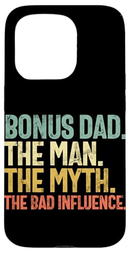 Bonus Papa Der Mann Der Mythos Der schlechte Einfluss Vatertag Hülle für iPhone 15 Pro Bonus Papa Der Mann Der Mythos Der schlechte Einfluss Vatertag Hülle für iPhone 15 Pro von Funny Bonus Dad Step-Dad Parent Gifts Father's Day