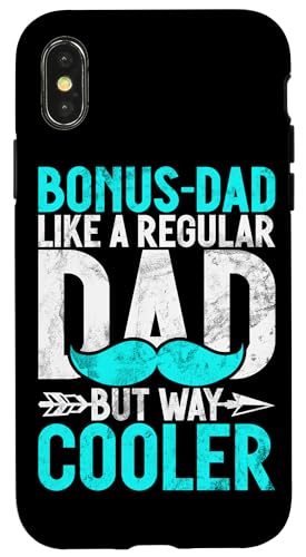 Bonus Papa wie ein normaler, aber viel coolerer Vatertag Hülle für iPhone X/XS Bonus Papa wie ein normaler, aber viel coolerer Vatertag Hülle für iPhone X/XS von Funny Bonus Dad Step-Dad Parent Gifts Father's Day