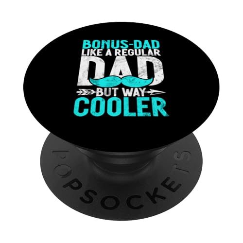 Bonus Papa wie ein normaler, aber viel coolerer Vatertag PopSockets Klebender PopGrip Bonus Papa wie ein normaler, aber viel coolerer Vatertag PopSockets Klebender PopGrip von Funny Bonus Dad Step-Dad Parent Gifts Father's Day