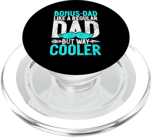 Bonus Papa wie ein normaler, aber viel coolerer Vatertag PopSockets PopGrip für MagSafe Bonus Papa wie ein normaler, aber viel coolerer Vatertag PopSockets PopGrip für MagSafe von Funny Bonus Dad Step-Dad Parent Gifts Father's Day