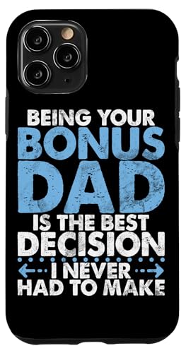Dein Bonus-Vater zu sein ist die beste Entscheidung, die ich nie getroffen habe Hülle für iPhone 11 Pro Dein Bonus-Vater zu sein ist die beste Entscheidung, die ich nie getroffen habe Hülle für iPhone 11 Pro von Funny Bonus Dad Step-Dad Parent Gifts Father's Day