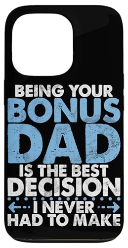 Dein Bonus-Vater zu sein ist die beste Entscheidung, die ich nie getroffen habe Hülle für iPhone 13 Pro Dein Bonus-Vater zu sein ist die beste Entscheidung, die ich nie getroffen habe Hülle für iPhone 13 Pro von Funny Bonus Dad Step-Dad Parent Gifts Father's Day