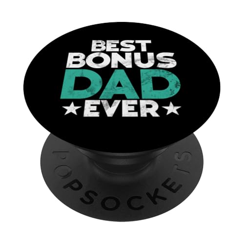 Der beste Bonus-Vater aller Zeiten, Vatertag, Lustiges Vintage-Elternteil PopSockets Klebender PopGrip Der beste Bonus-Vater aller Zeiten, Vatertag, Lustiges Vintage-Elternteil PopSockets Klebender PopGrip von Funny Bonus Dad Step-Dad Parent Gifts Father's Day